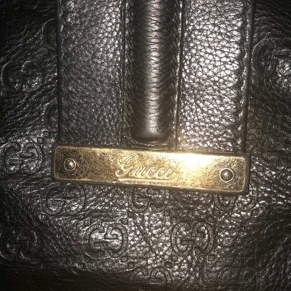 Authentic Gucci leather hobo bag - Picture 2 of 8